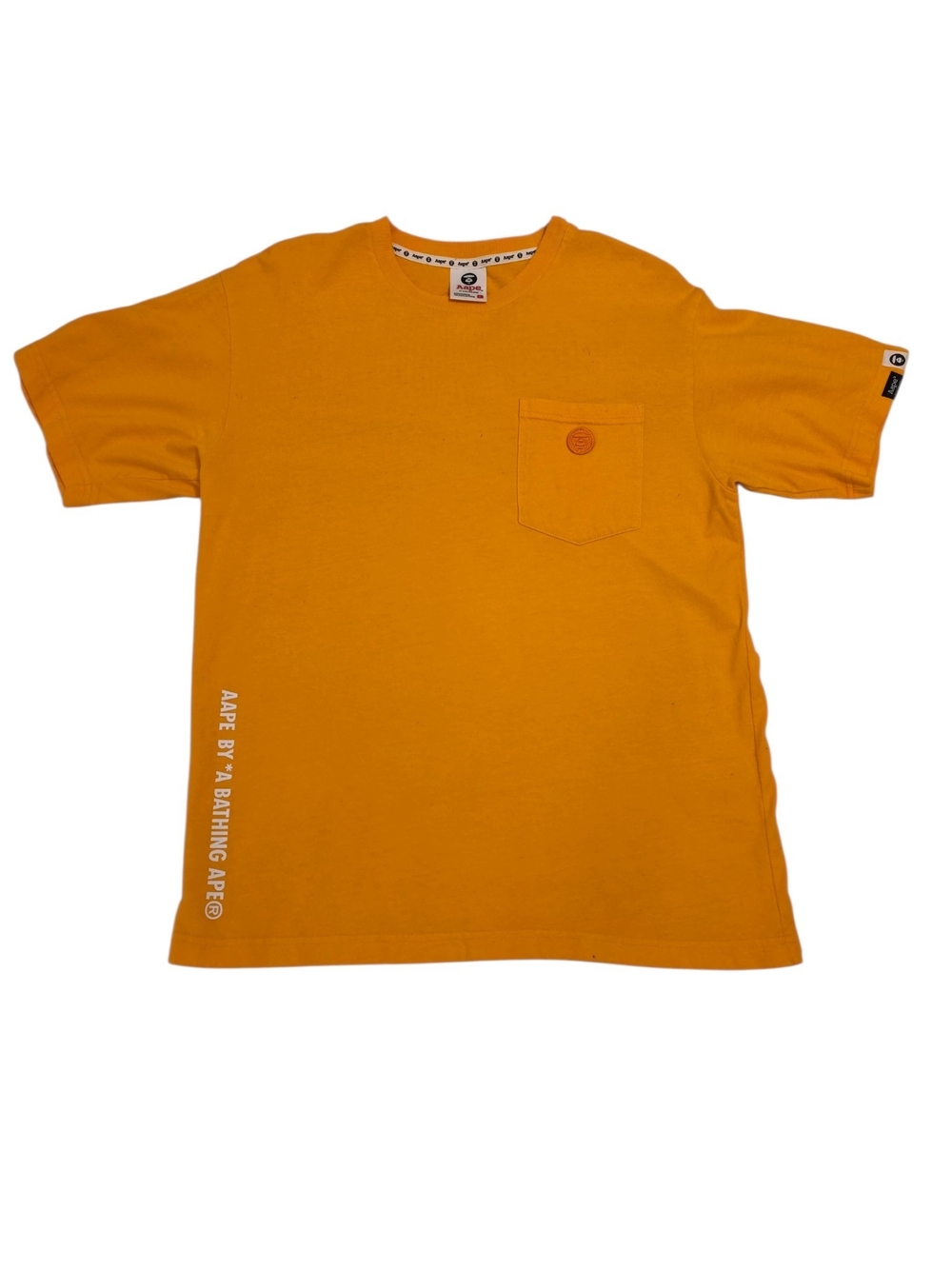AAPE Moonface patch-pocket short-sleeve t-shirt